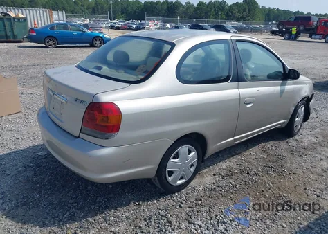2005 Toyota Echo z USA, uszkodzony, nr VIN JTDAT123050348655